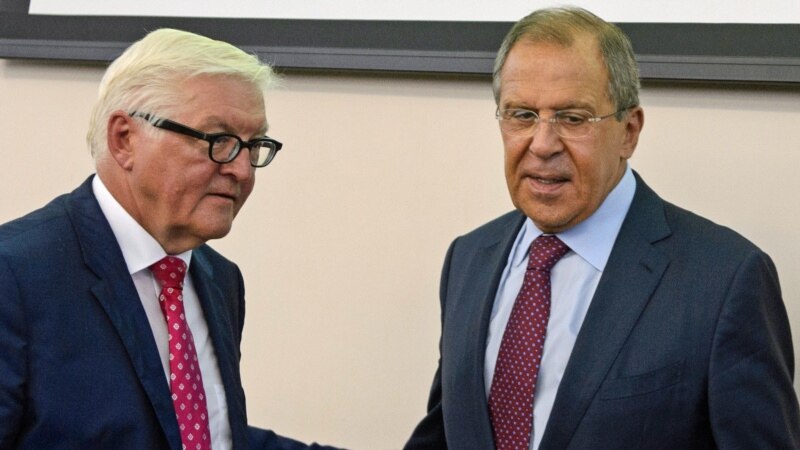 Lavrov, Steinmeier Discuss Ukraine, Syria In Yekaterinburg