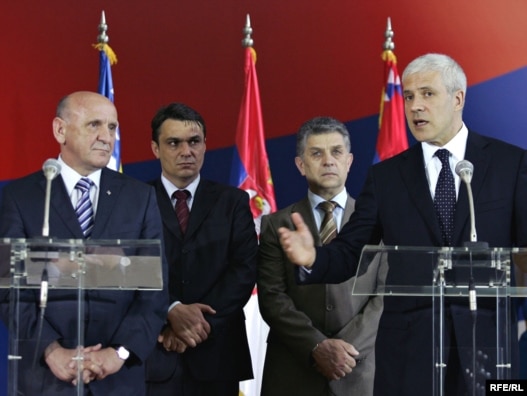 Delegacija Parlamenta BiH u posjeti Beogradu, juni 2010, foto: Saša Čolić