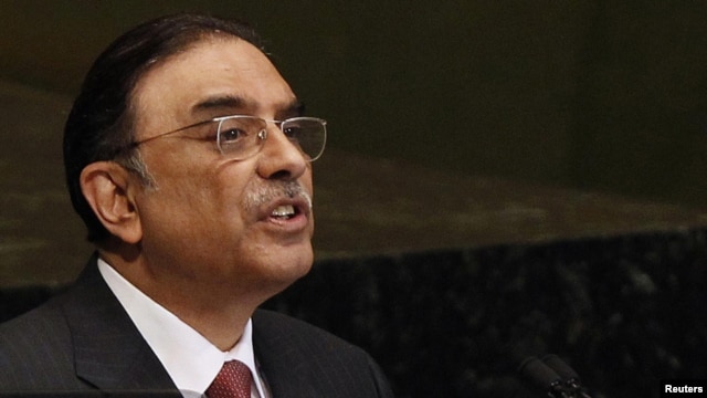 Pakistani President Asif Ali Zardari