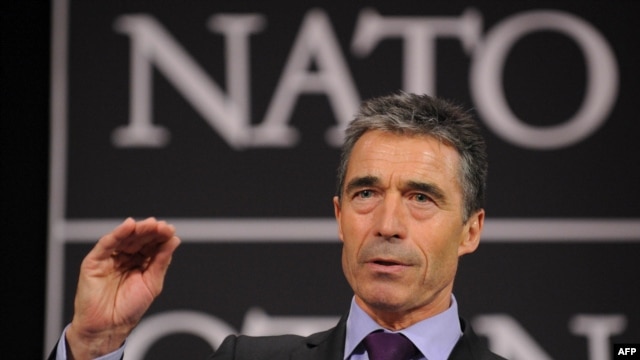 NATO Secretary-General Anders Fogh Rasmussen has vowed that NATO will "stand together with Turkey in the spirit of strong solidarity" amid heightened tensions with Syria.