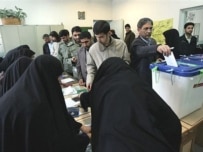 Voting in Tehran on March 14 (AFP)