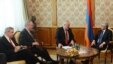 Համանախագահները Հայաստանի նախագահ Սերժ Սարգսյանի հետ հանդիպմանը, 24-ը մայիսի, 2013