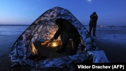 Ice fishing isn't generally pursued for the adrenaline rush.