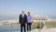 Azerbaijan. Baku. President Ilham Aliyev attended the opening of the Baku Crystal Hall, the venue of the Eurovision-2012 Song Contest