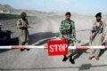 Pakistani paramilitary troops guard a border checkpost in North Waziristan, in western Pakistan's volatile Federally Administered Tribal Areas (FATA)