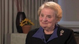 Former U.S. Secretary of State Madeleine Albright (file photo)