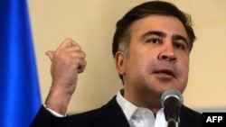 Former Georgian President Mikheil Saakashvili
