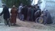 Uzbek pensioners gathered on March 13 to collect their pension payments in central Sirdarya Province.