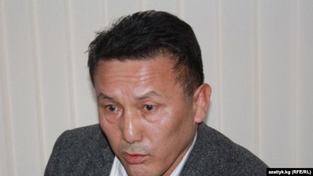 The arrested man's father, Turatbek Madylbekov (pictured), chairs the Kyrgyz parliament's anticorruption committee.