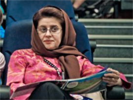 Katayoun Shahabi, one of numerous Iranian filmmakers arrested and sent to Evin prison in September.