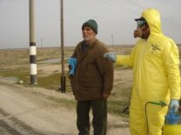 Azerbaijan had an outbreak in poultry in 2006. (RFE/RL)