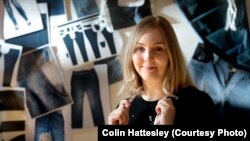 Dawn Ellams, a researcher with the School of Textiles and Design at Scotland's Heriot-Watt University, has produced a pair of jeans made from material other than cotton.