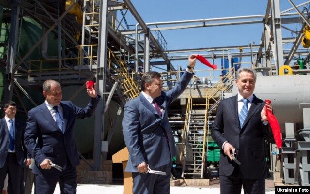 Открытие нового комплекса по производству серной кислоты, «Крымский ТИТАН», 27 апреля 2012 года