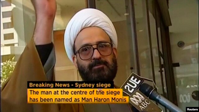 محمد حسن منطقی که معروف به «هارون مونس» بود عامل گروگانگیری کافه‌ای در سیدنی معرفی شد.