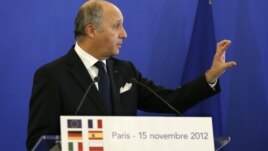 Ministri i Jashtëm francez, Laurent Fabius