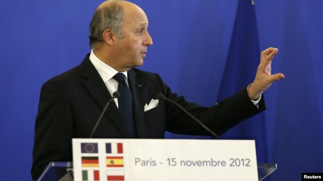 Ministri i Jashtëm francez, Laurent Fabius
