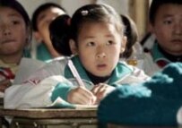 Young schoolgirl in China (epa)