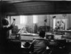 A broadcast from the first Radio Free Europe studio in Munich. RFE began broadcasting from Munich in May 1951.