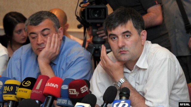 სოზარ სუბარი (მარჯვნივ) და ლევან გაჩეჩილაძე