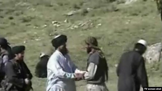 An undated photo that purports to show an IMU training camp in Pakistan