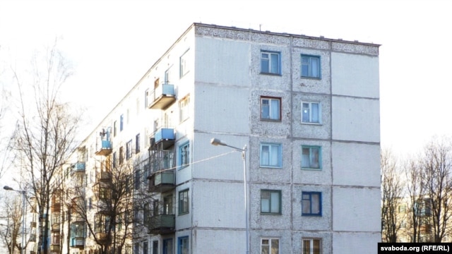 The bombers allegedly prepared the attack in a "laboratory" in the basement of this Vitebsk apartment building.
