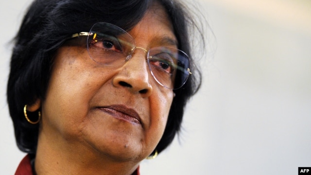 UN Commissioner for Human Rights Navi Pillay