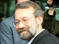 Ali Larijani in Ankara today (epa)