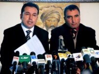 The Independent Journalists Association's Rahimullah Samandar (left) has condemned the verdict