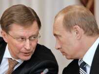 Ivanov (left) with President Vladimir Putin earlier this year (ITAR-TASS)