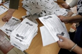 "Референдум" о создании независимой "Луганской народной республики"