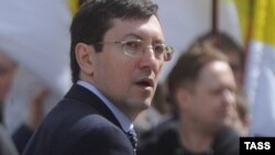 Александр Поткин в бытность лидером российского националистического движения «Русские».