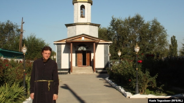 Отец Софроний. Поселок Туймебаева Алматинской области, 3 сентября 2013 года.