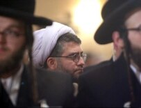 Attendees at the opening of the Holocaust conference in Tehran on December 11 included anti-Zionist rabbis (MNA)