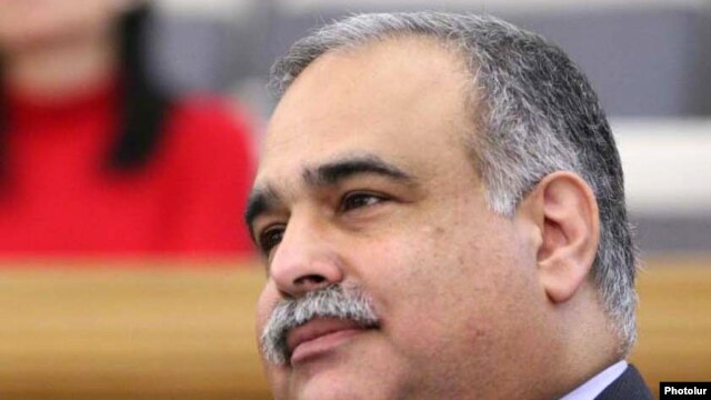 Armenia -- Raffi Hovannisian, leader of the opposition Zharangutyun party.