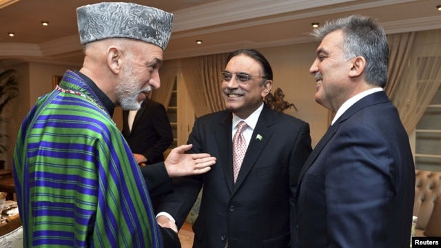 Presidentët e Afganistanit, Pakistanit dhe Turqisë sot në Ankara. 