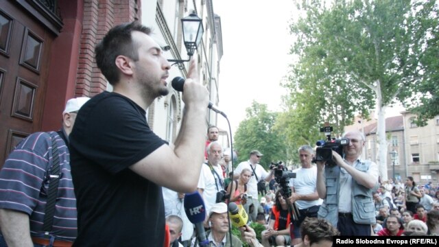 Protest u Varšavskoj ulici 2010. godine
