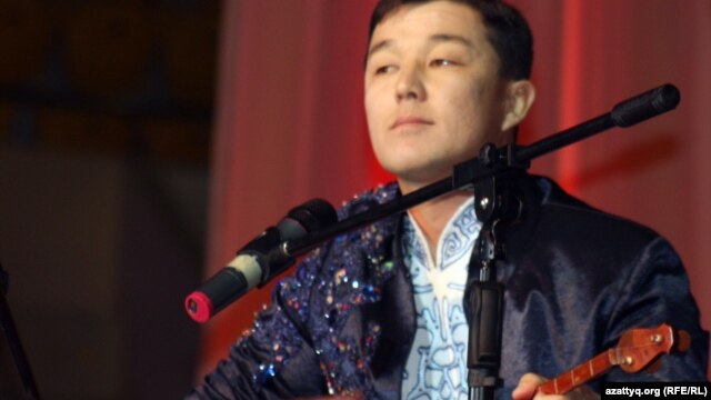 Бекарыс Шойбеков, айтыскер ақын. Алматы, 11 ақпан 2012 жыл. 