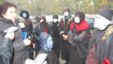 Families of HIV-positive children protested in Osh in November over the problem and their treatment.