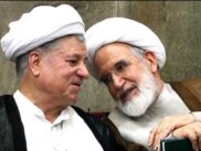 Mehdi Karrubi and Akbar Hashemi Rafsanjani