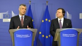 Jose Manuel Barroso i Hashim Thaci