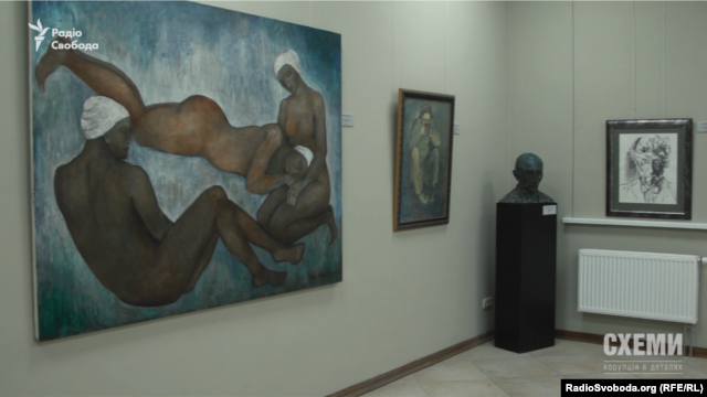 Експозиція в приватному Музеї сучасного образотворчого мистецтва у Києві