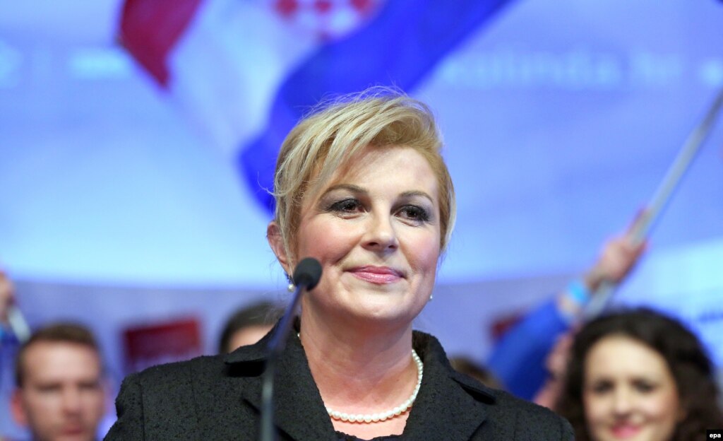 Croatia Elects First Female President 