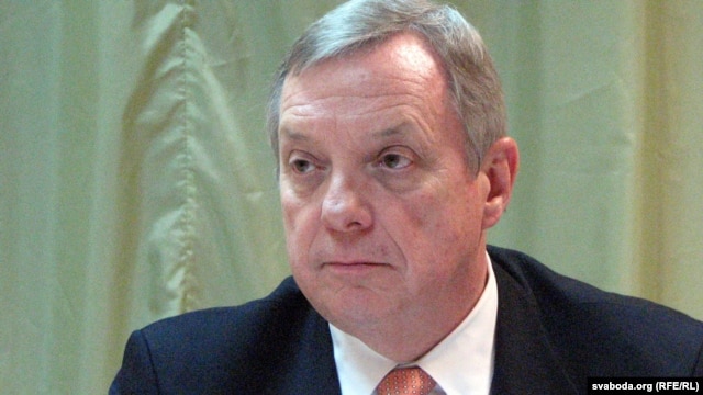 U.S. Senator Richard Durbin during his visit to Minsk on January 14