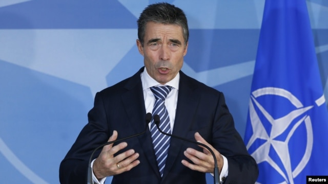 NATO Secretary-General Anders Fogh Rasmussen (file photo)