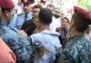 Three Held After Armenian Opposition Supporters, Police Scuffle