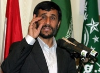 Iranian President Mahmud Ahmadinejad on May 12 in Jakarta (epa)