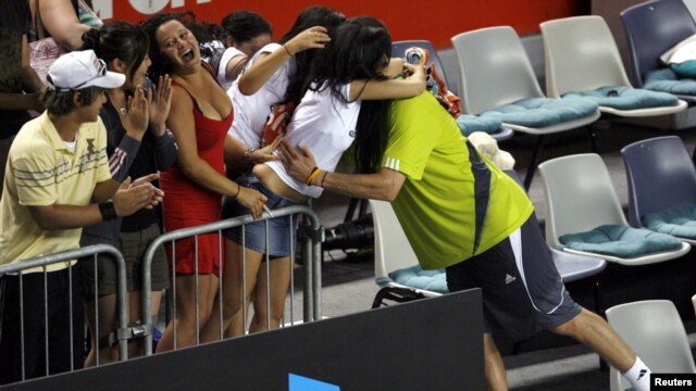Safin's days as a womanizing tennis star are now a distant memory.