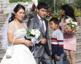 A Kyrgyz wedding (file photo)