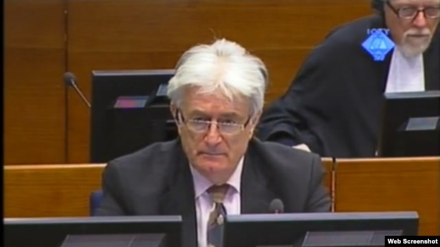 Radovan Karadžić pred sudom u Hagu, 20. ožujak 2012.