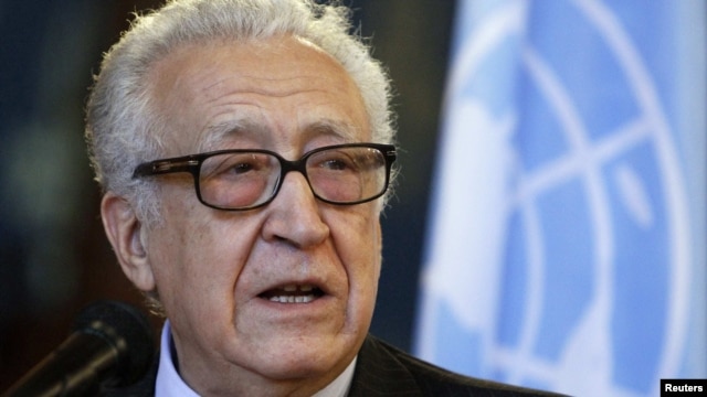 UN/Arab League peace mediator Lakhdar Brahimi